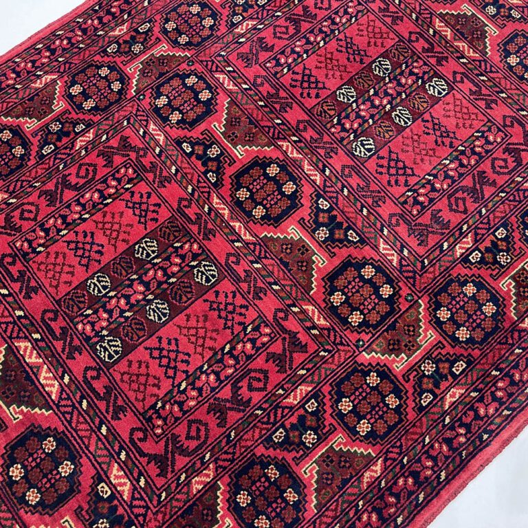 Afghani Area Rug I Turkoman Khal Mohammadi 4’9” x 6’2”
