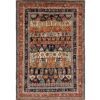 afghan tribal rug 5x7