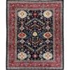 black heriz rug 9x12