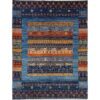 blue oriental rug