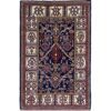 blue oriental rug 4x6