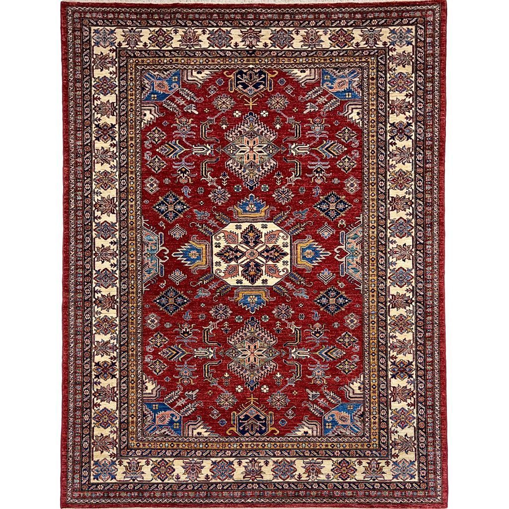 red kazak rug 7x10