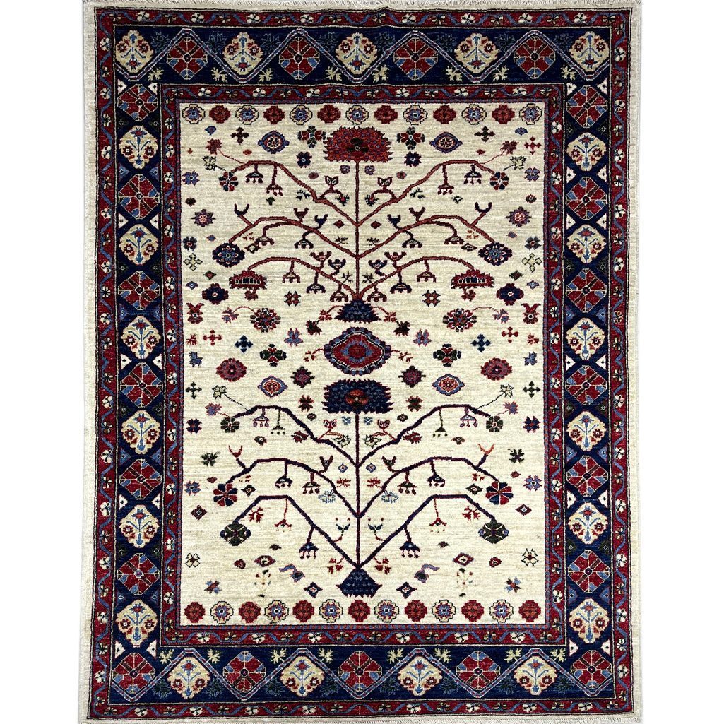 tribal wool rug