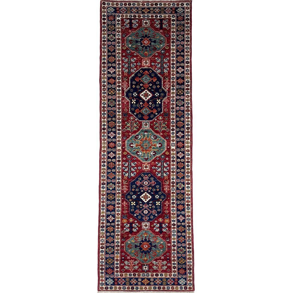 tribal wool runner rug