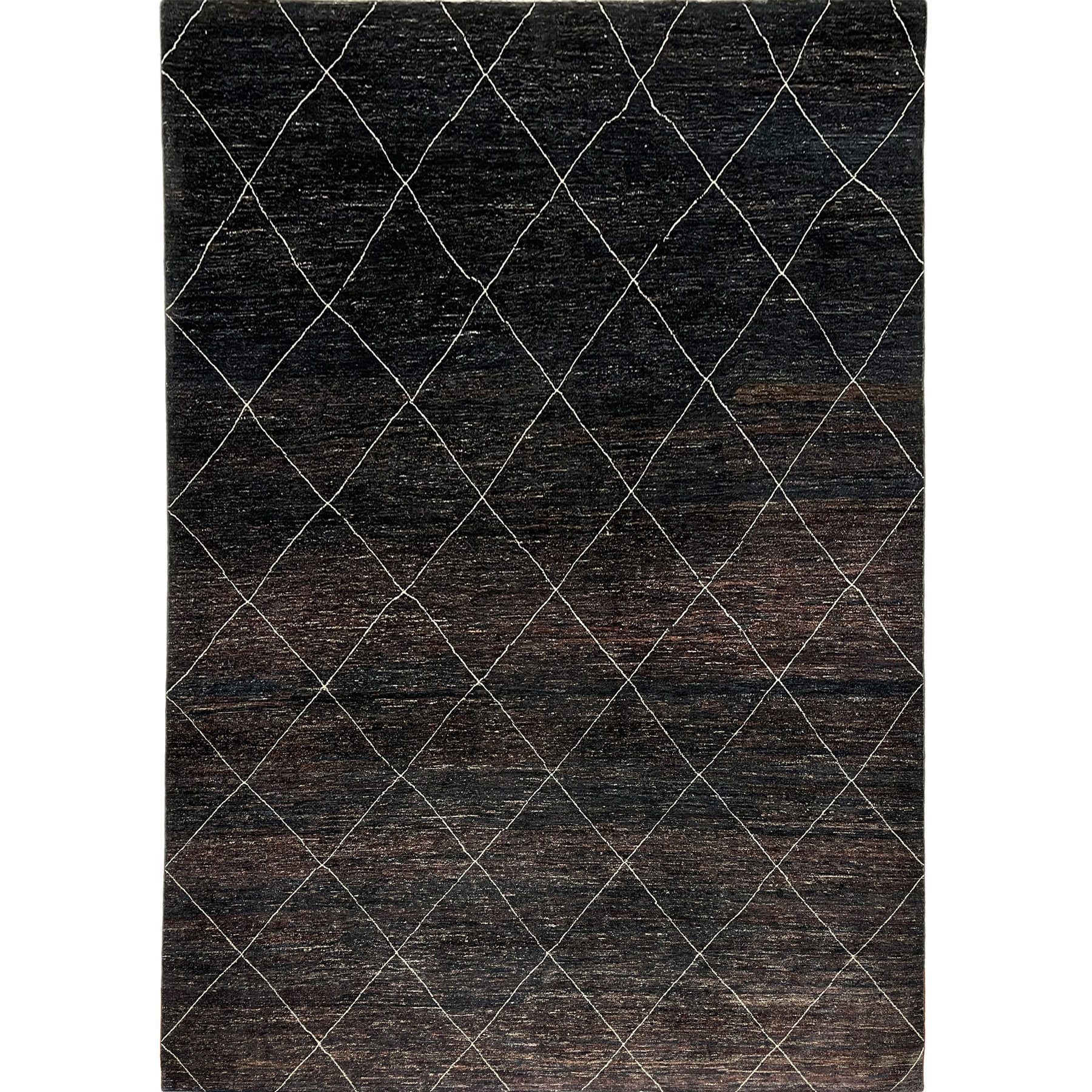 black-wool-rug