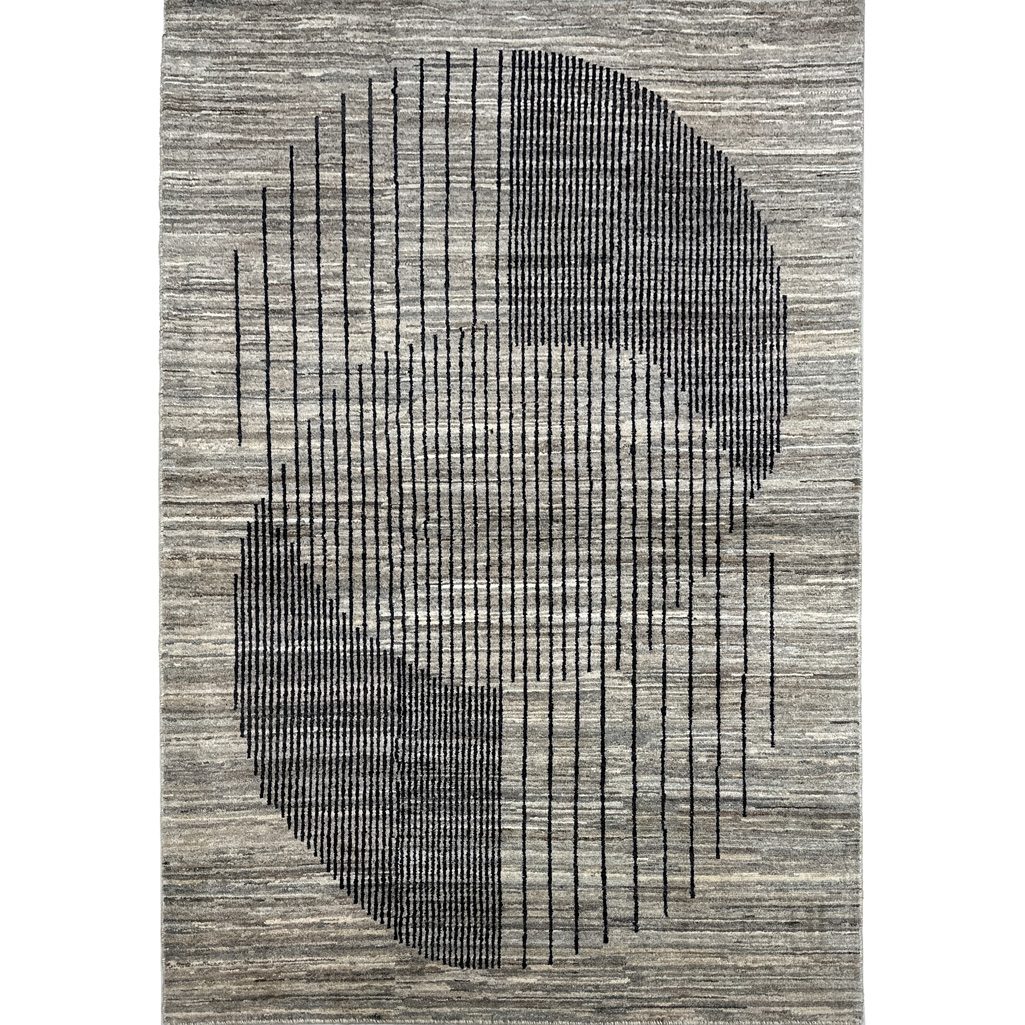 gray modern rug 4x6