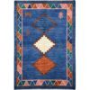 blue moroccan rug 6x9