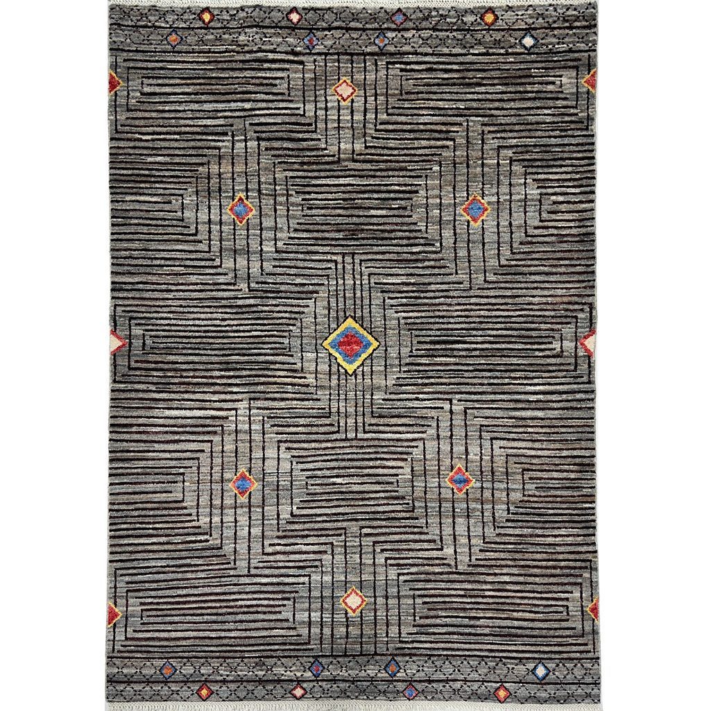 gray moroccan rug 6x9