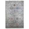 gray southwestern rug