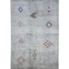 gray southwestern rug