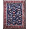 navy blue oriental rug