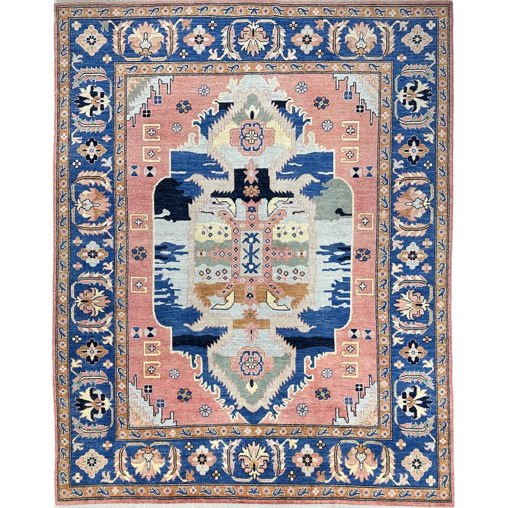 oushak wool rug