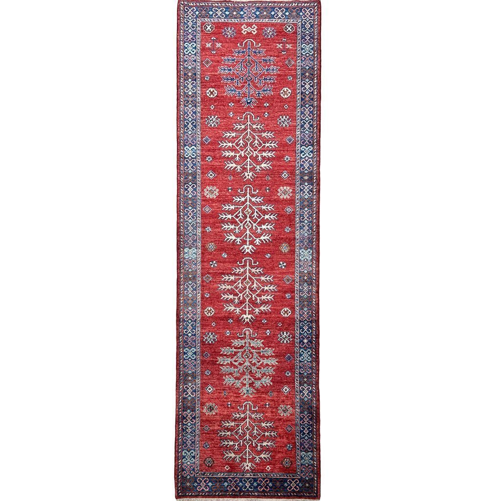 red oriental wool runner rug