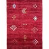 red southwestern rug