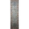 gray tribal wool runner rug