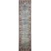 gray tribal wool runner rug