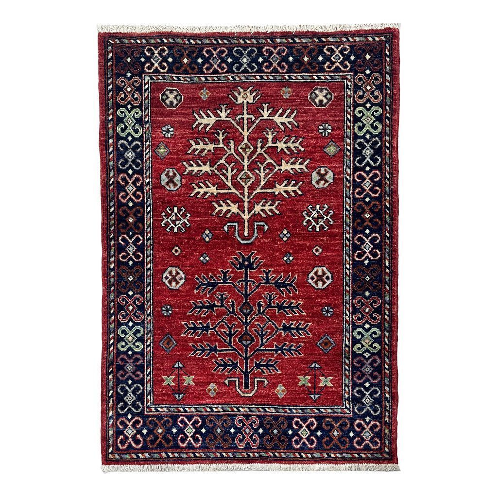 red oriental wool rug 3x4