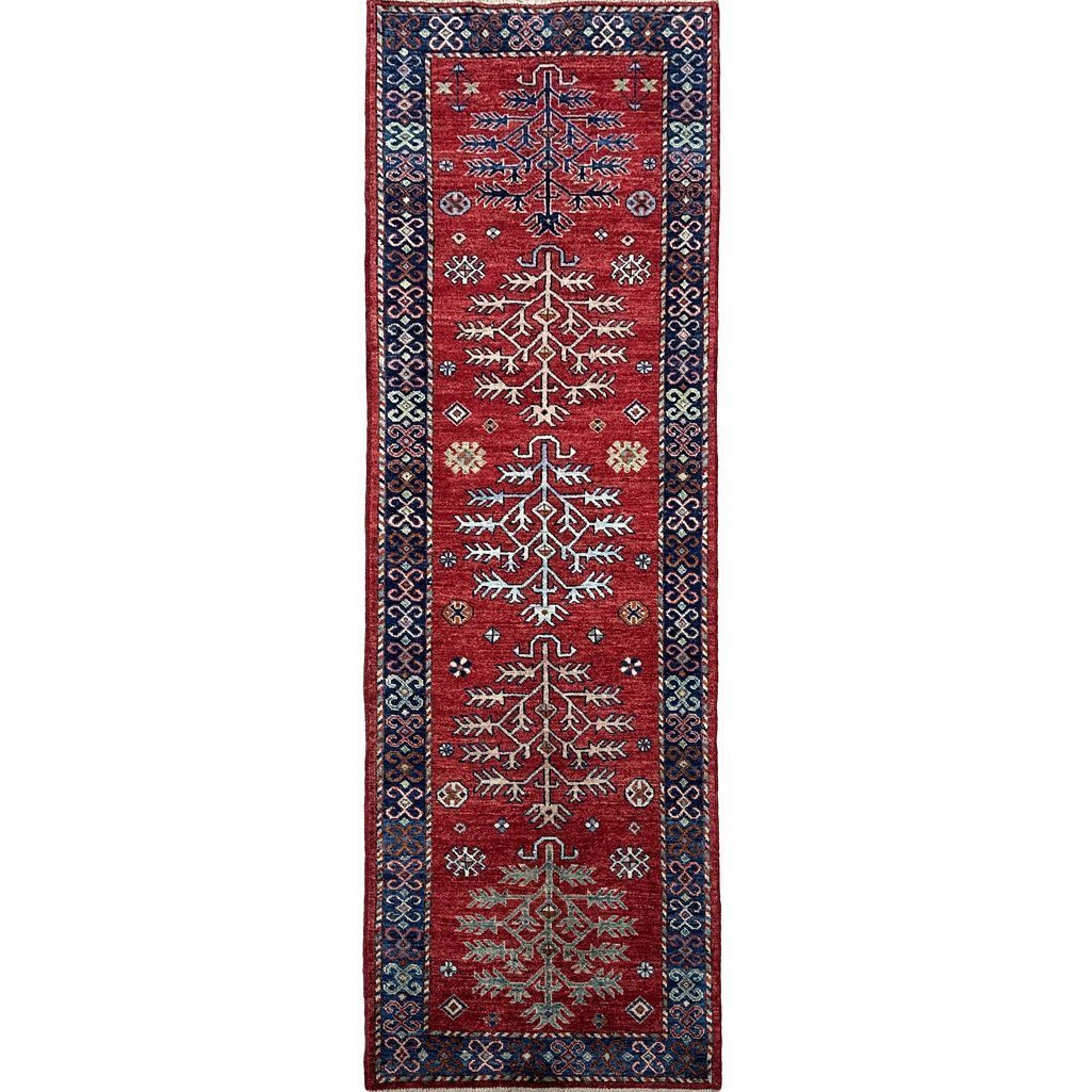 red oriental wool runner rug