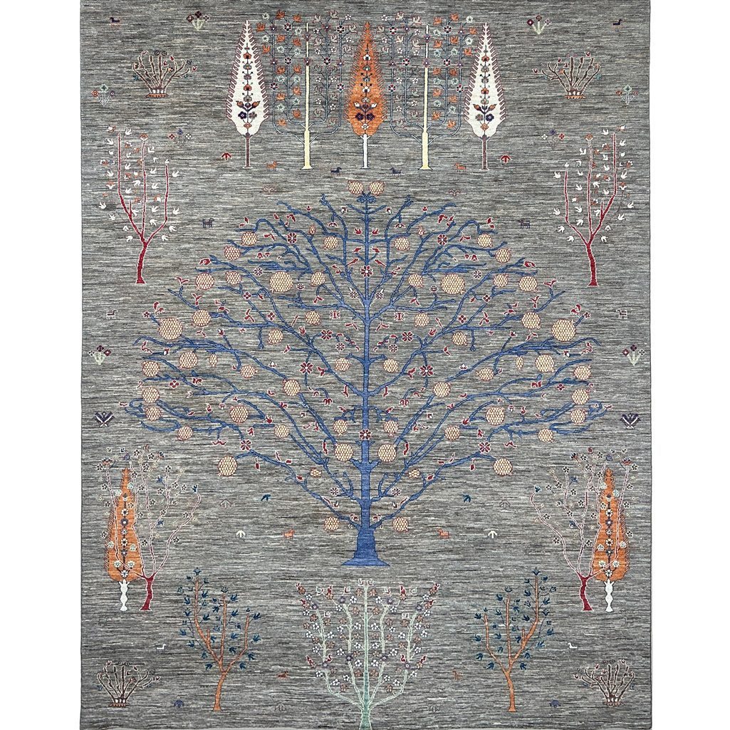 tree of life wool rug