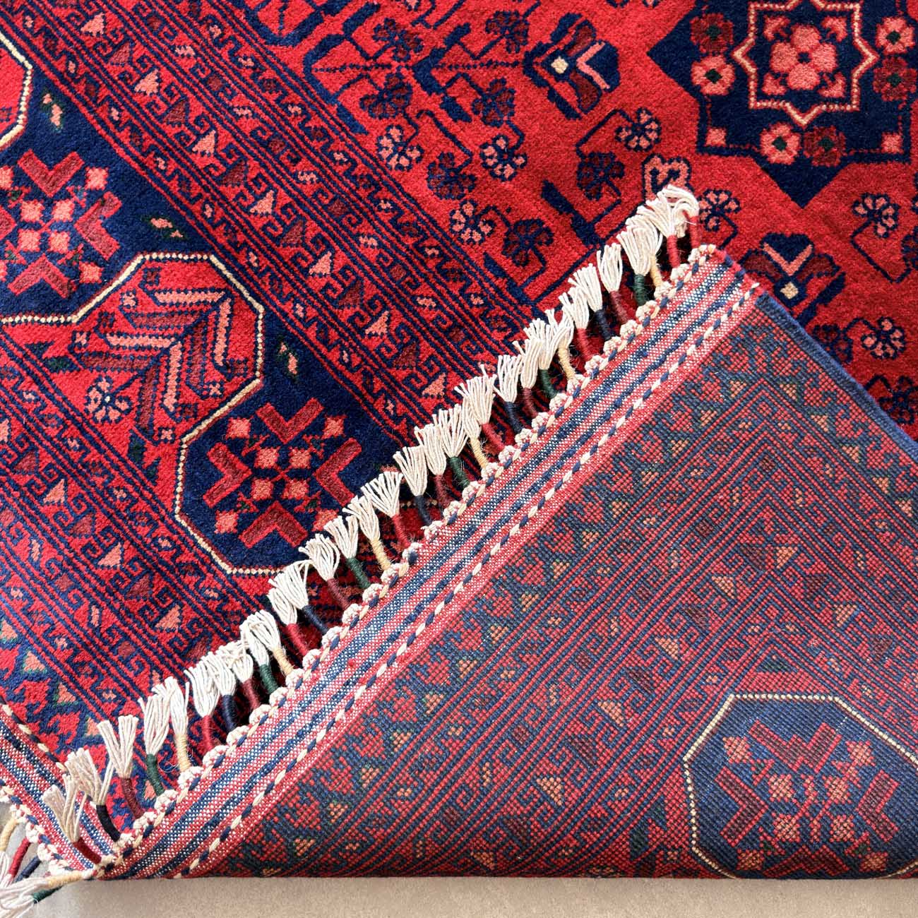 Handmade Afghan Khal Mohammadi Wool Area Rug (8' x 10') - Image 6